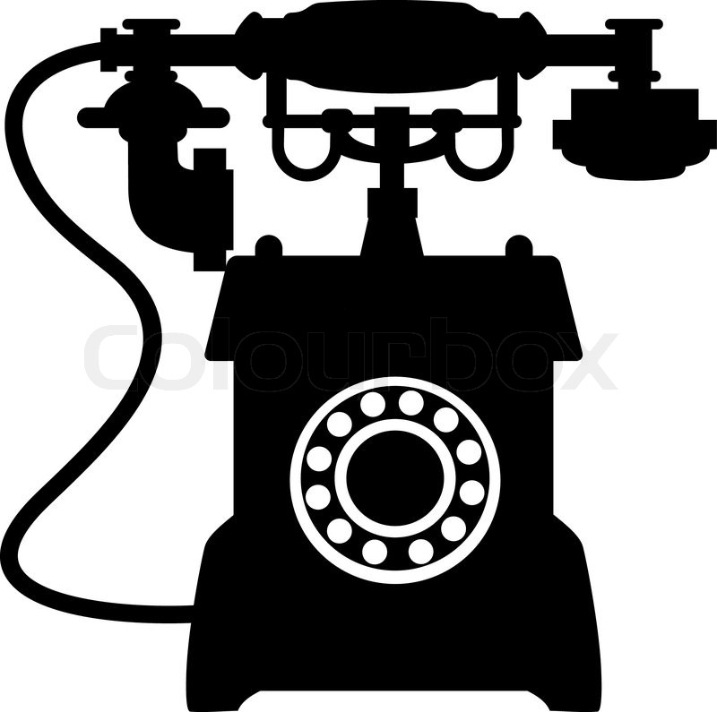 Vintage Phone Vector