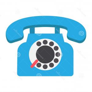 300x300 Stock Illustration Vintage Phone Flat Icon Contact Us Website