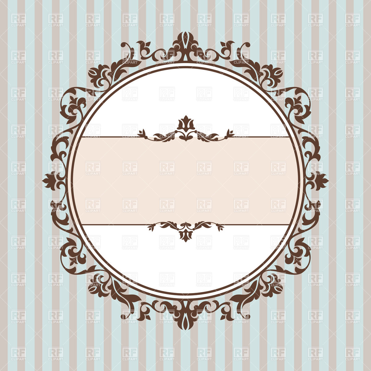 1200x1200 Round Vintage Frame Vector Image Of Borders And Frames Selenamay