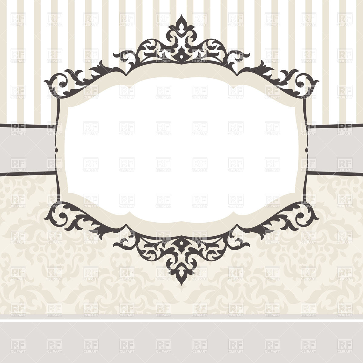 1200x1200 Decorative Vintage Frame Vector Image Of Borders And Frames