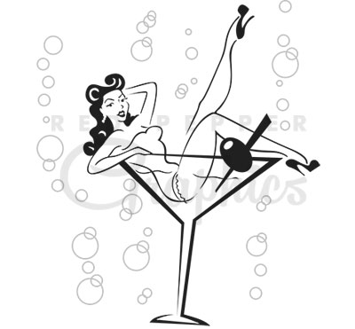400x371 Vintage Pin Up Girl Clipart Free