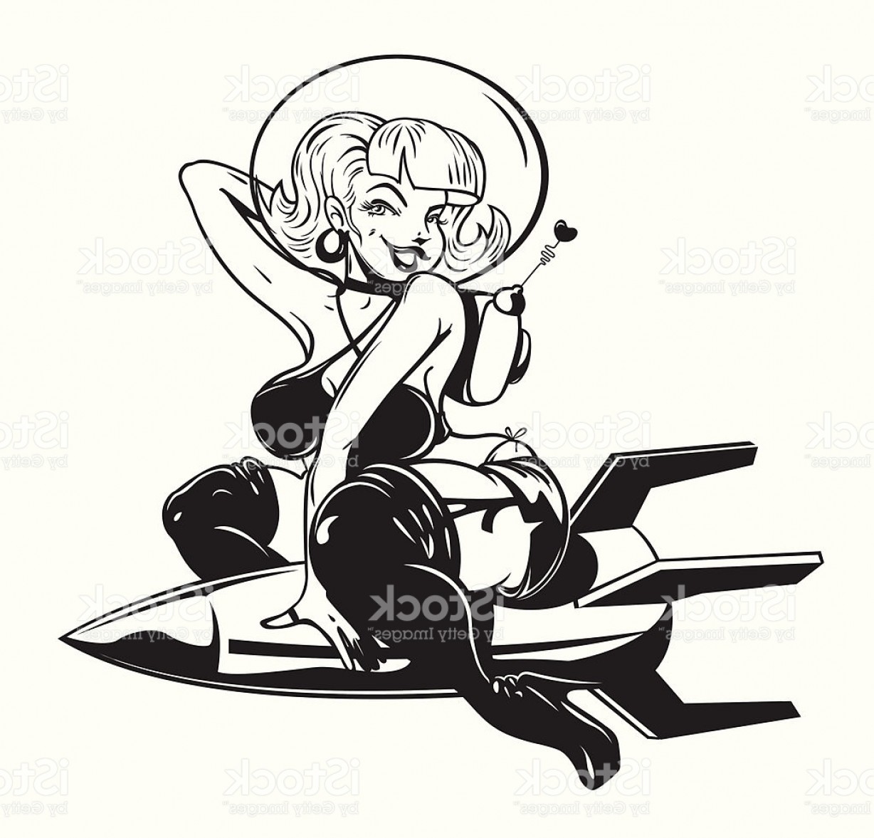 Vintage Pin Up Girl Vector At Collection Of Vintage Pin Up Girl Vector Free 2041