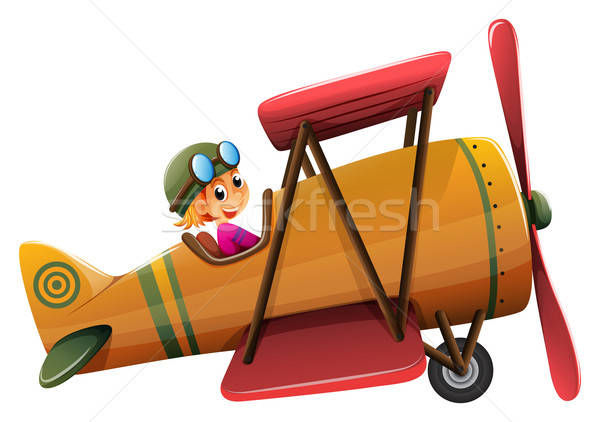 Vintage Plane Vector