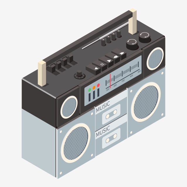 Vintage Radio Vector