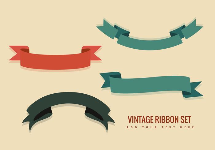 700x490 Vintage Ribbon Vectors