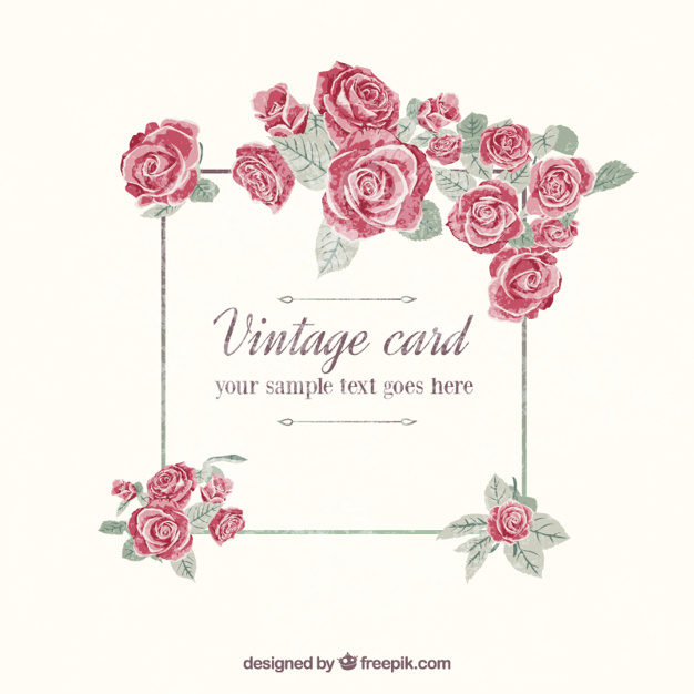 Download Vintage Rose Vector at Vectorified.com | Collection of ...
