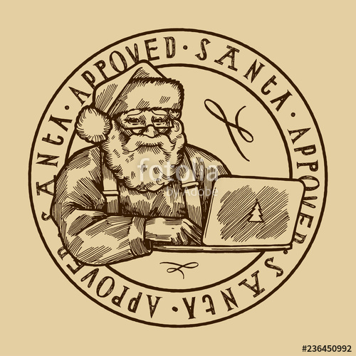500x500 Santa Approved Stamp
