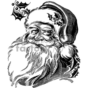 300x300 Vintage Santa Vector Vintage Vector Art Gf Clipart Royalty