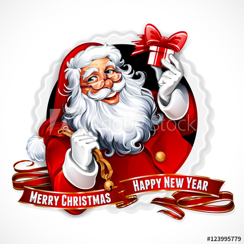 Vintage Santa Vector at Vectorified.com | Collection of Vintage Santa ...