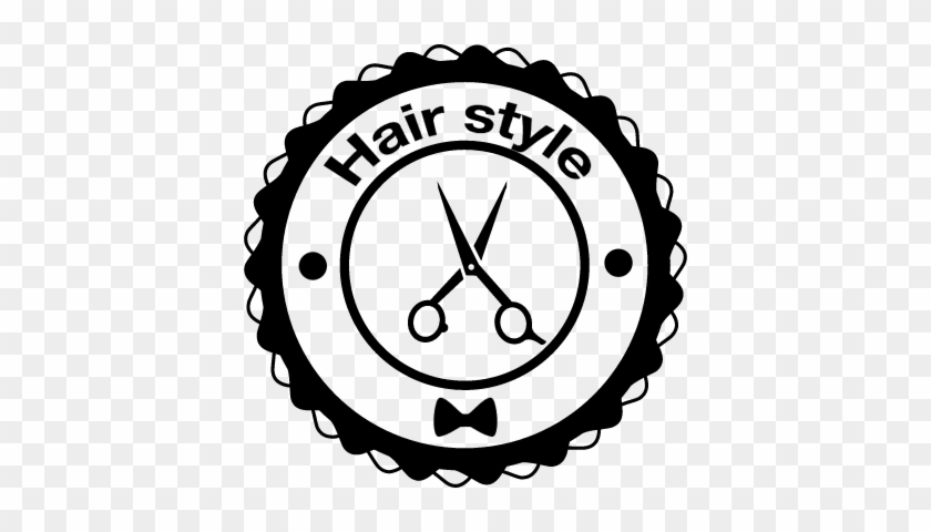 840x480 Hair Style Signal Circle With Scissor Vector