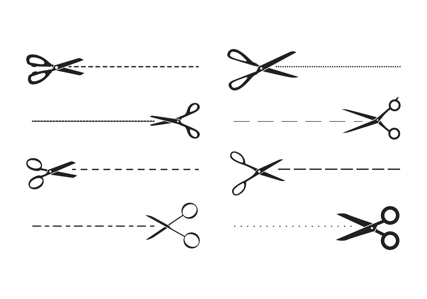 1400x980 Scissors Free Vector Art