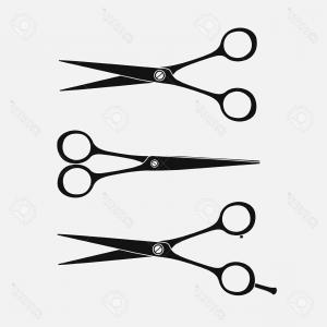 300x300 Vintage Barber Shop Scissors Vector Newwaysys