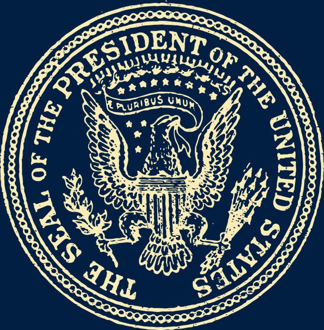 650x662 Presidential Seal Vector Illustration Vintage And Us