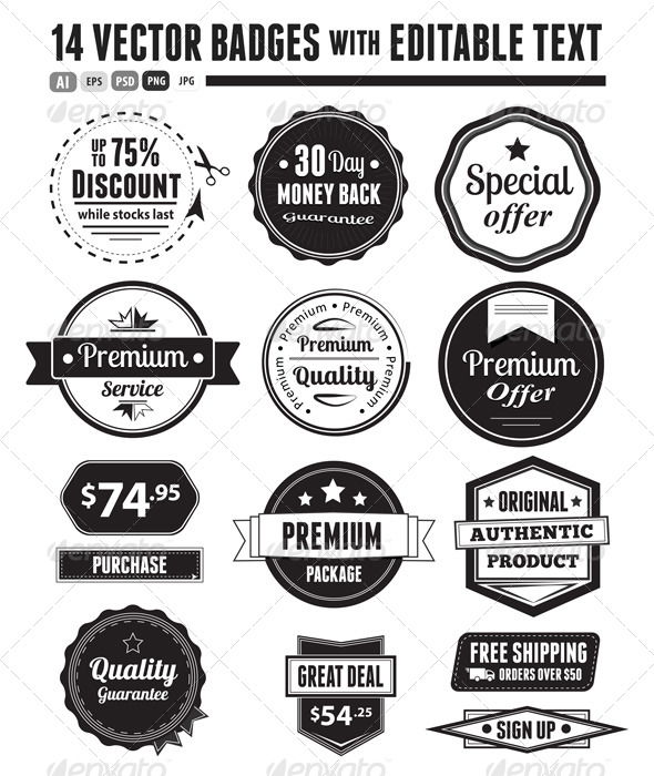 590x700 Seals Vectors From Graphicriver