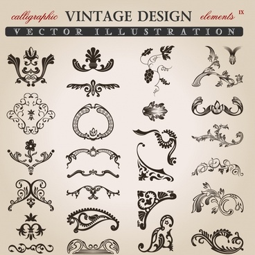 Vintage Shapes Free Vector Download 368x368 Vintage Shapes Free Vector Download