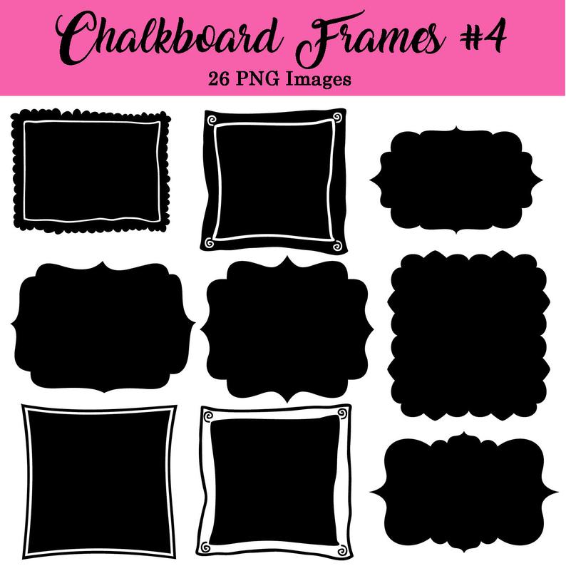 Chalkboard Frame Badges Vintage Shapes Silhouette Label Etsy 794x794 Chalkboard Frame Badges Vintage Shapes Silhouette Label Etsy