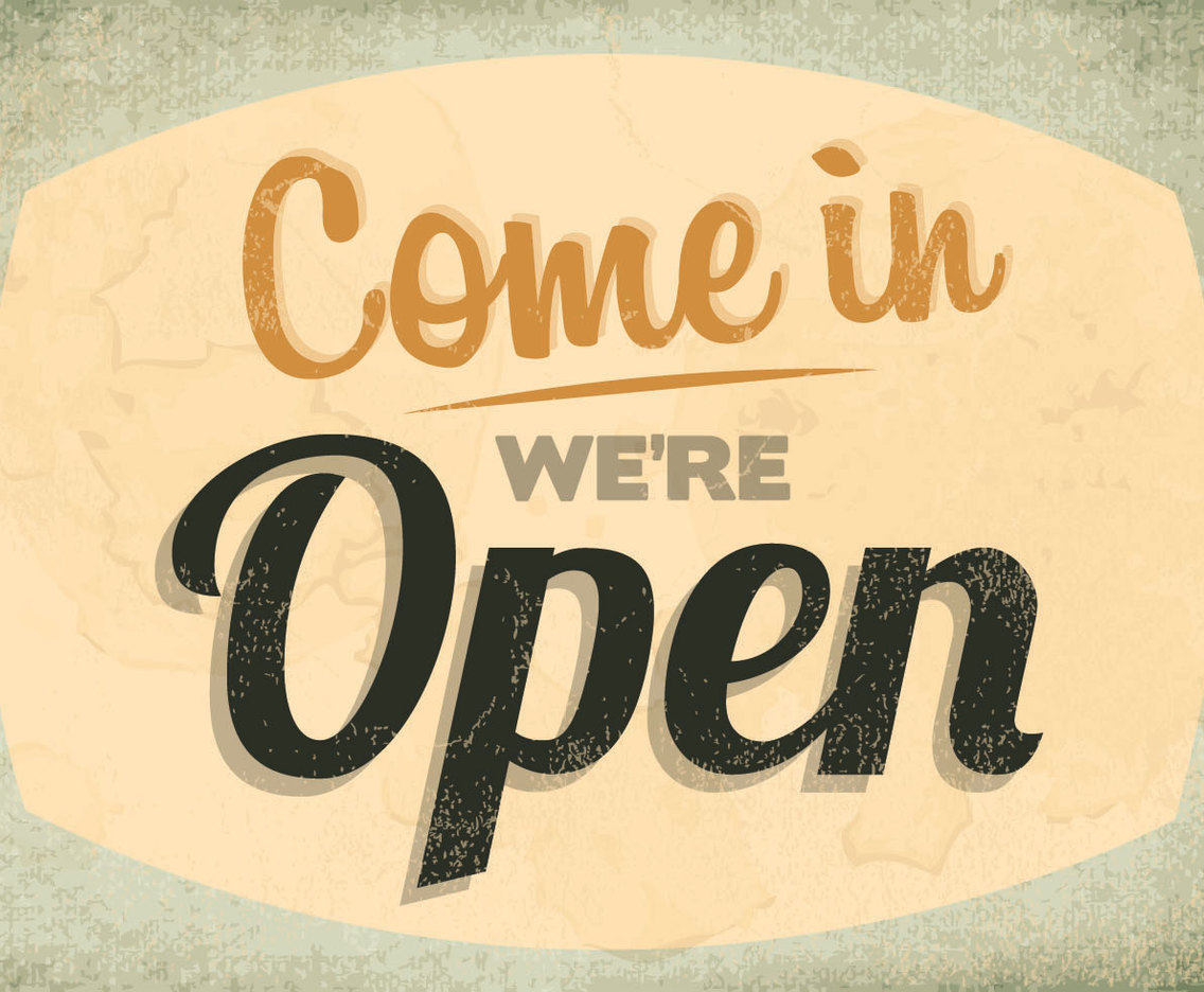 Vintage Open Sign Vector Vector Art Graphics 1136x936 Vintage Open Sign Vector Vector Art Graphics