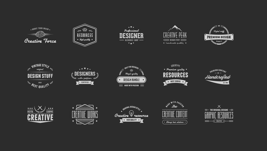 Vintage Logo Vector Pack 865x490 Vintage Logo Vector Pack