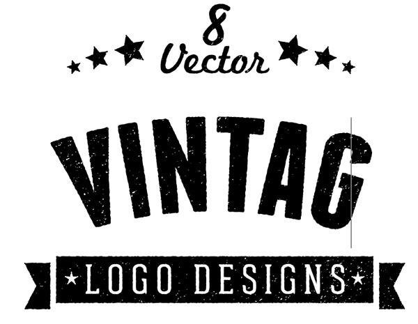 Free Customizable Vector Vintage Style Logo Designs 600x465 Free Customizable Vector Vintage Style Logo Designs