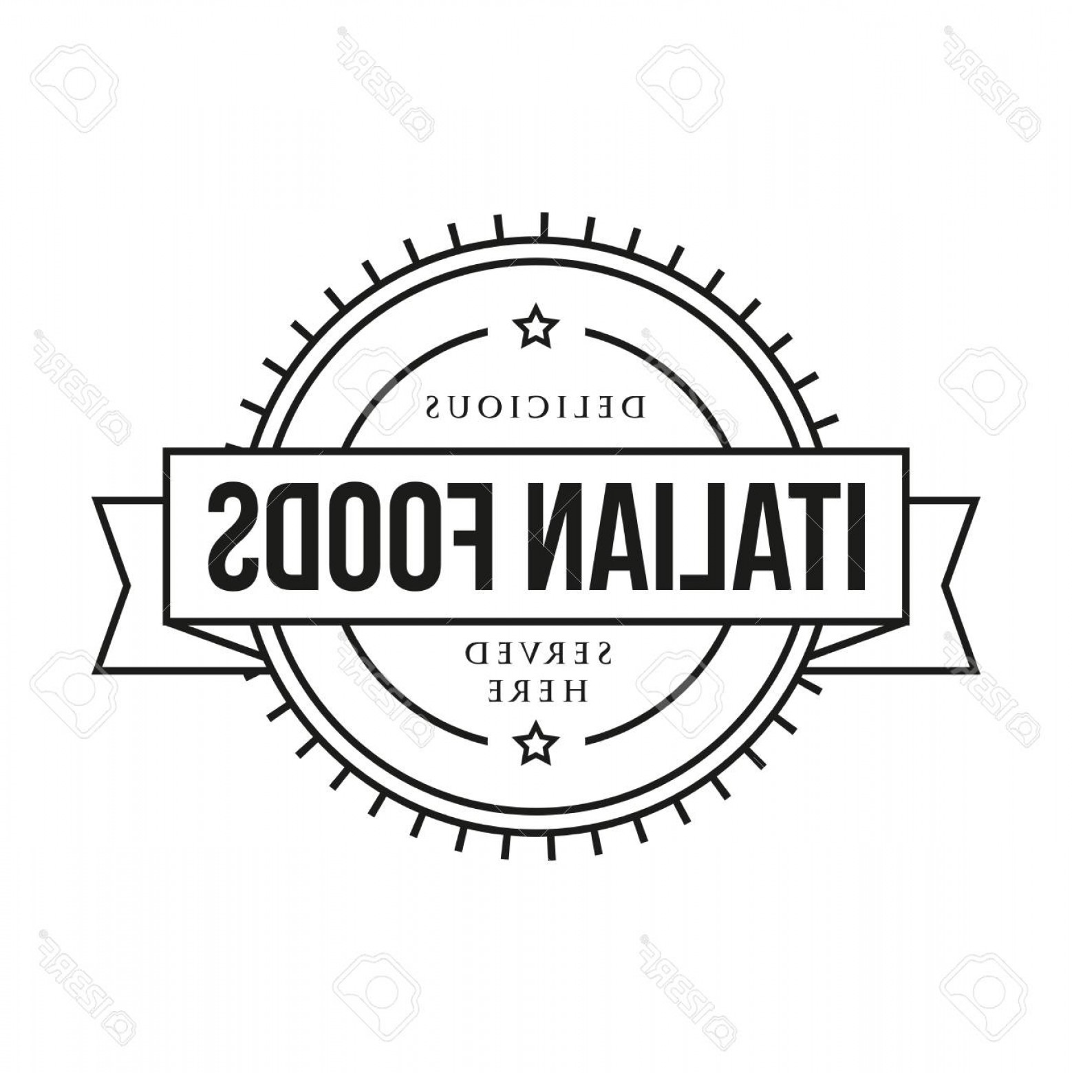 1558x1560 Photostock Vector Delicious Italian Foods Vintage Stamp Vector