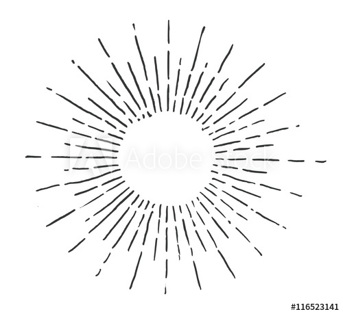 Linear Drawing Of Sun Vintage Style Of The Image Hipster Style 500x459 Linear Drawing Of Sun Vintage Style Of The Image Hipster Style