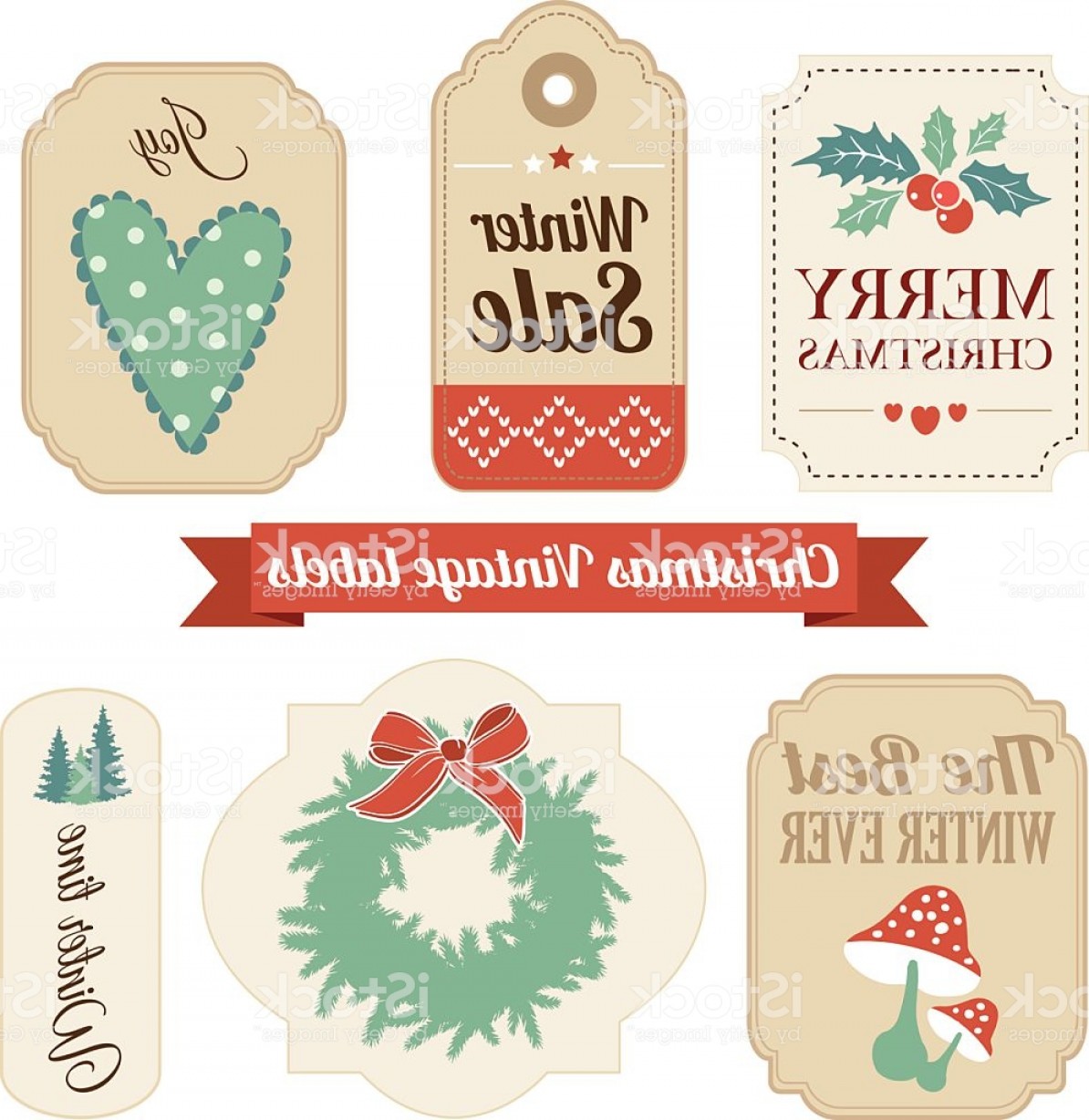 1194x1228 Retro Set Of Christmas Vintage Gift Sale Labels Tags Gm Soidergi