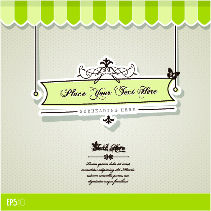 421x421 Vintage Tag Vector Background Set Free Vector In Encapsulated