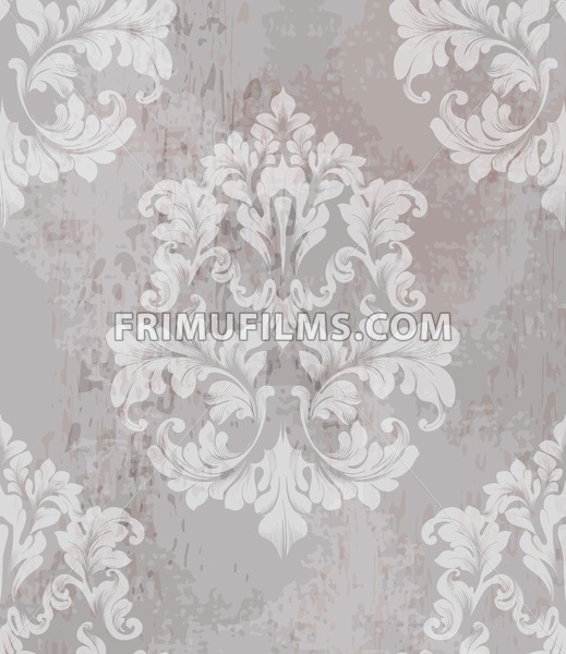 Vintage Old Paper Texture Vector Luxury Baroque Pattern Wallpaper 519x600 Vintage Old Paper Texture Vector Luxury Baroque Pattern Wallpaper
