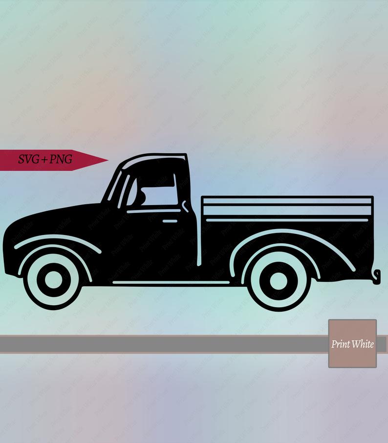 794x907 Truck Vintage Truck Truck Clipart Truck Clip Art Etsy