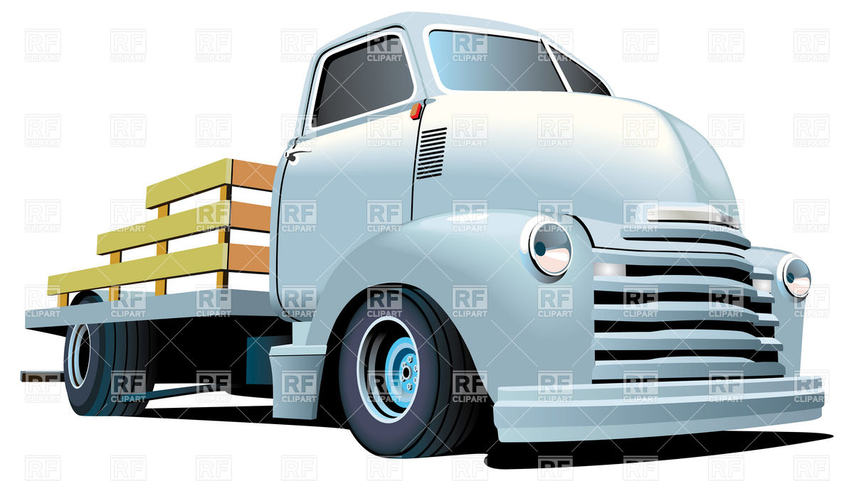 1200x677 Vintage Truck Vector Image Of Transportation Vectorroom