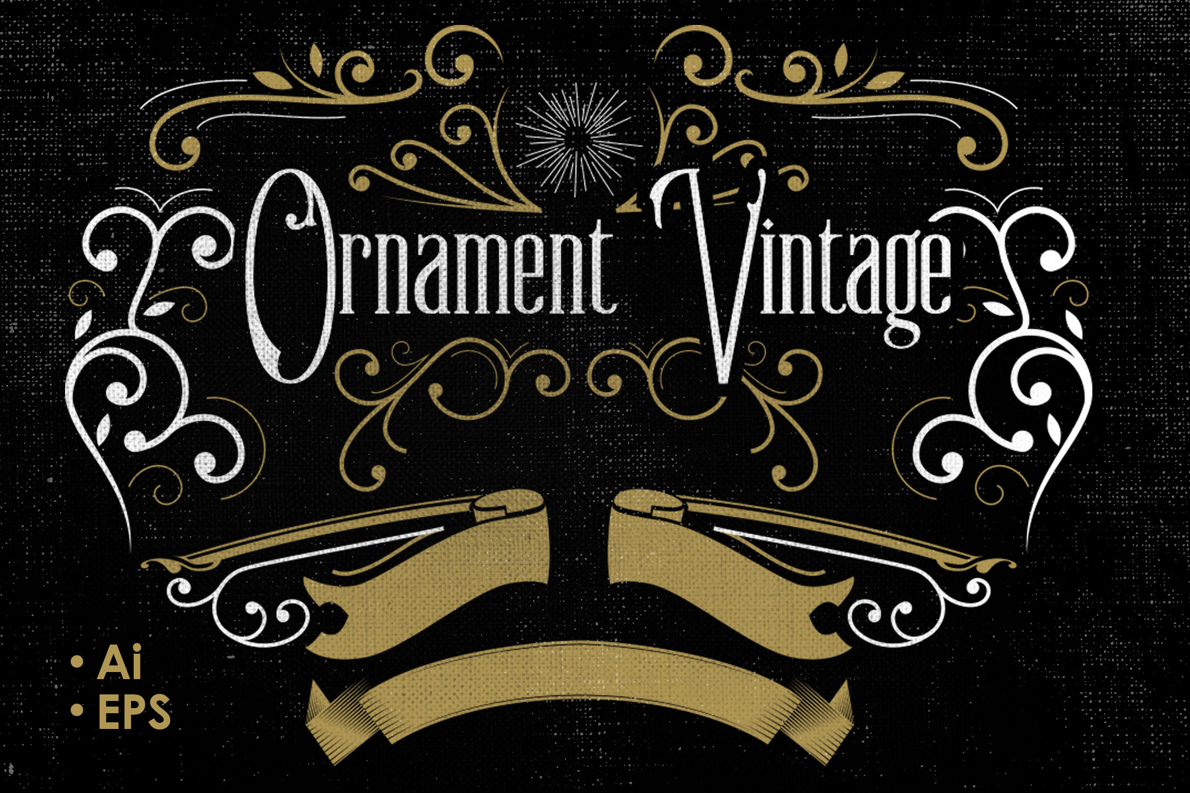 2340x1560 Vintage Vector Ornaments Graphic