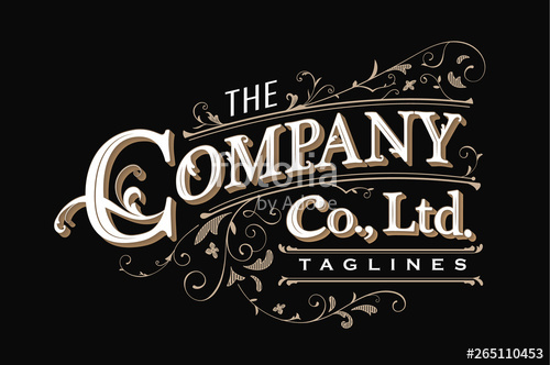 500x332 Vintage Typography Label Hand Drawn Design Retro Vector