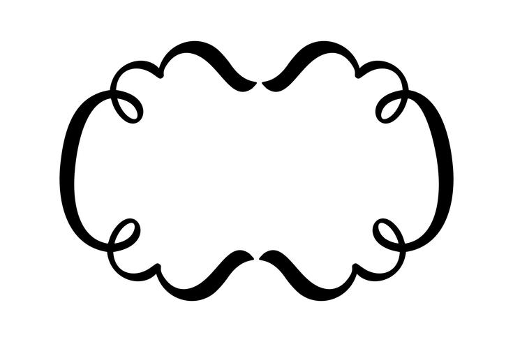 Flourish Vintage Vector Frame 735x490 Flourish Vintage Vector Frame