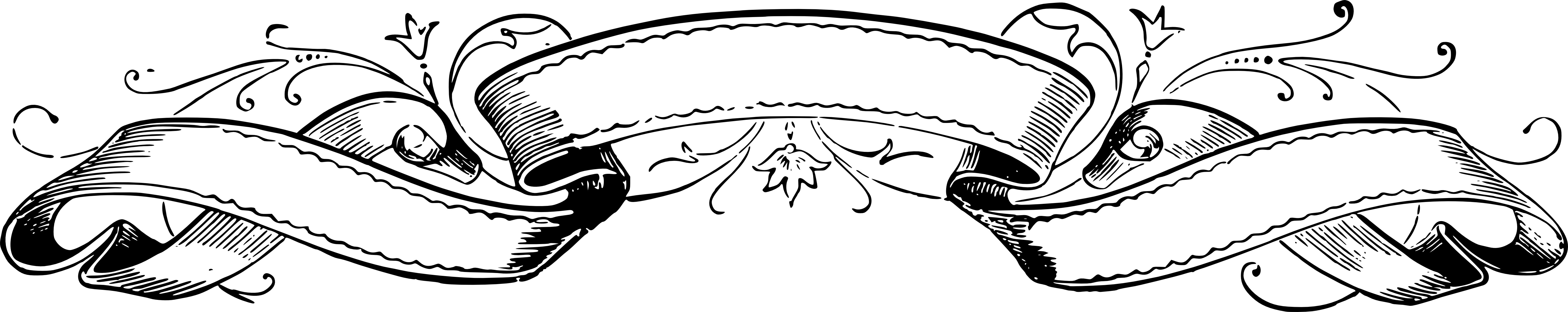 6072x1208 Vintage Ribbons Vector Art Images