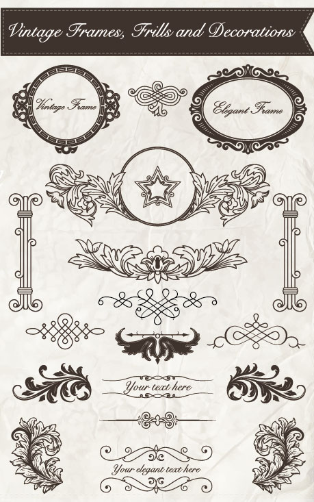 459x733 Free Vector About Free Vintage Frame Vector Sources