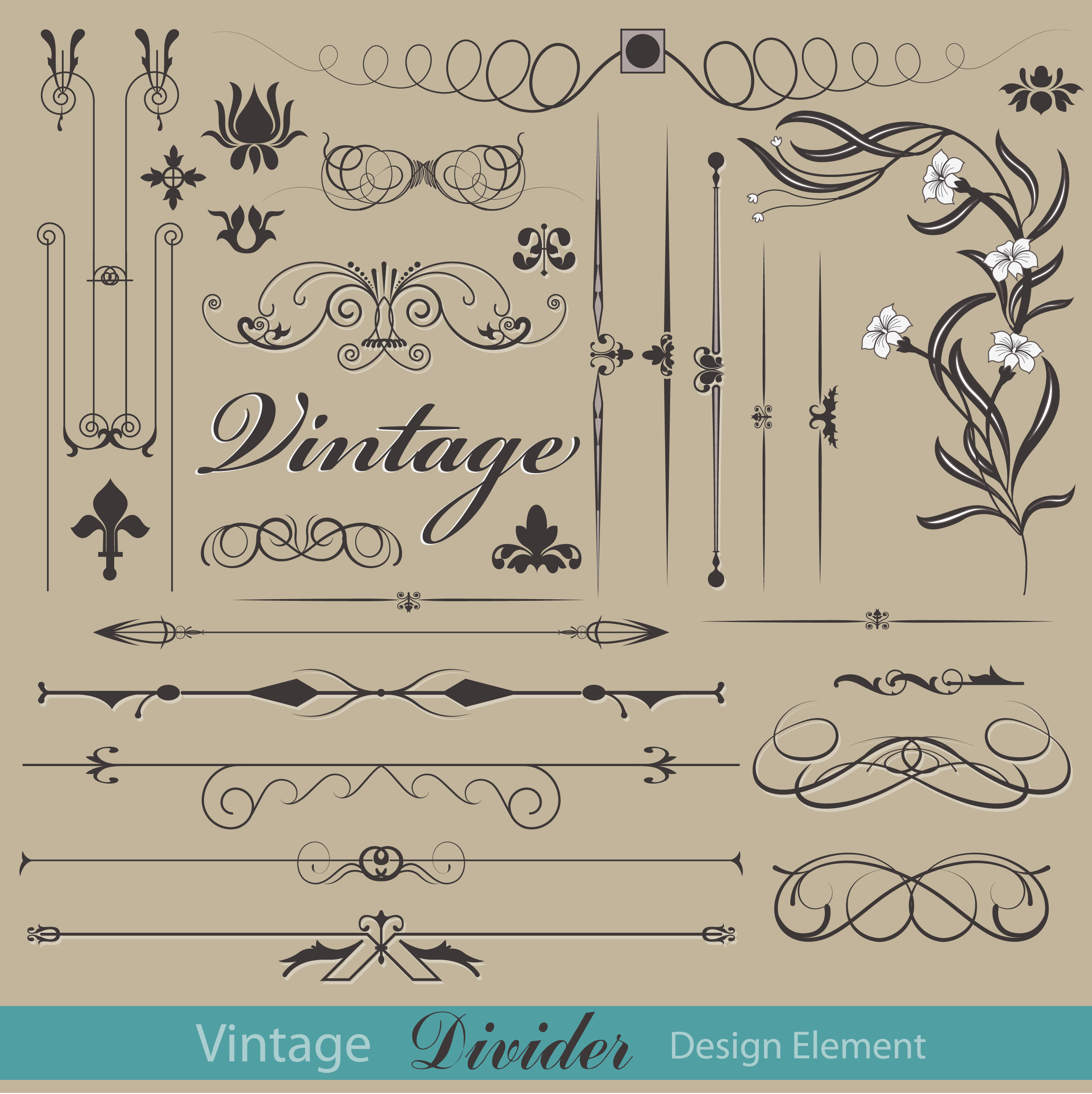 vintage vector illustrations free download