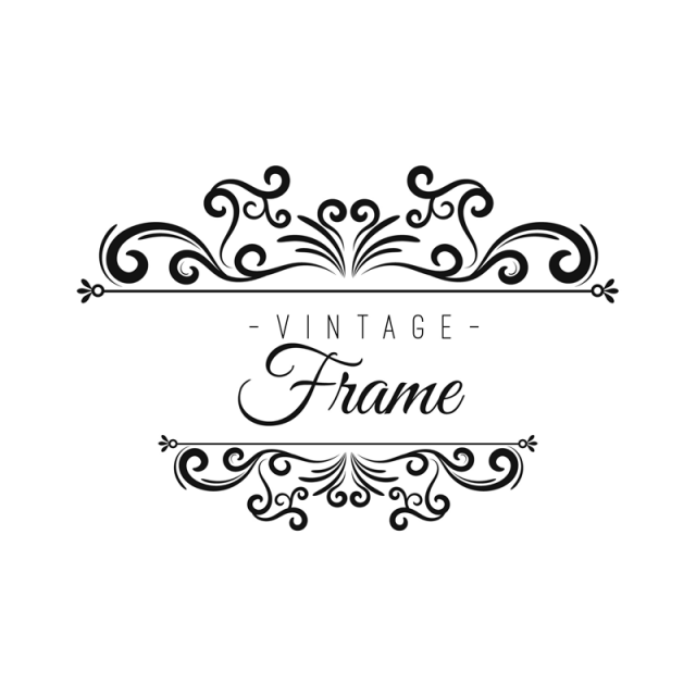 640x640 Vintage, Frame, Frames Png And Vector With Transparent Background
