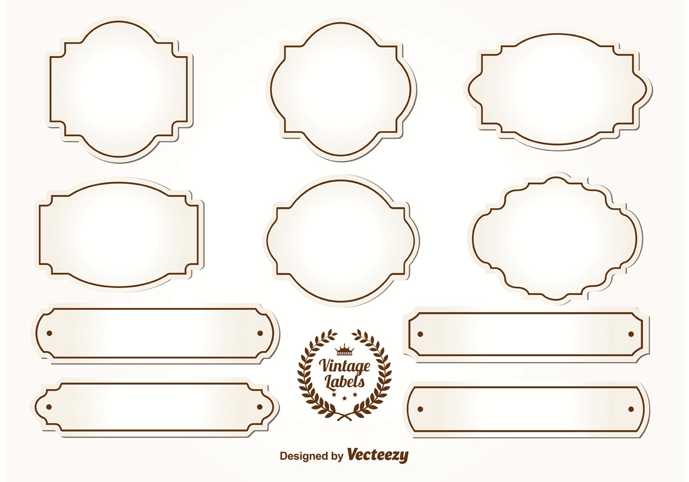 Blank Vintage Labels 1400x980 Blank Vintage Labels