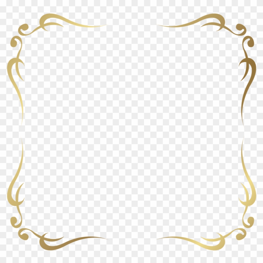 Decorative Border Png 840x839 Decorative Border Png