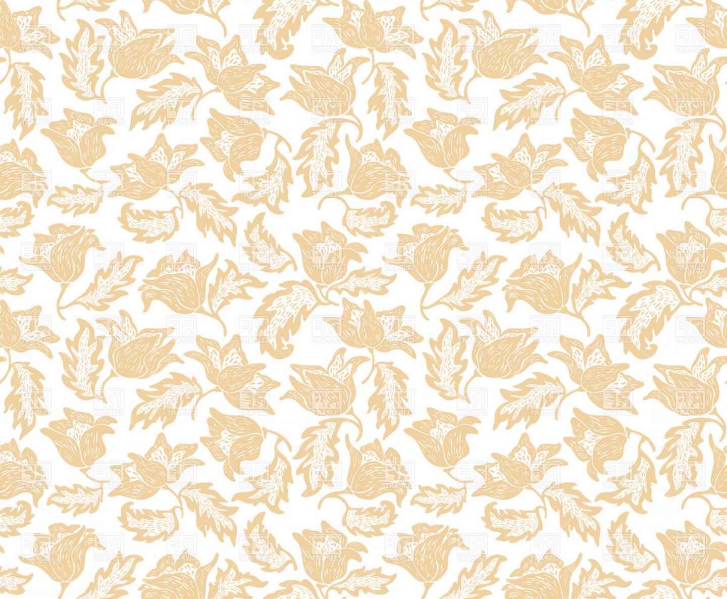 Seamless Beige Floral Vintage Wallpaper Vector Clipart Soidergi 1440x1186 Seamless Beige Floral Vintage Wallpaper Vector Clipart Soidergi