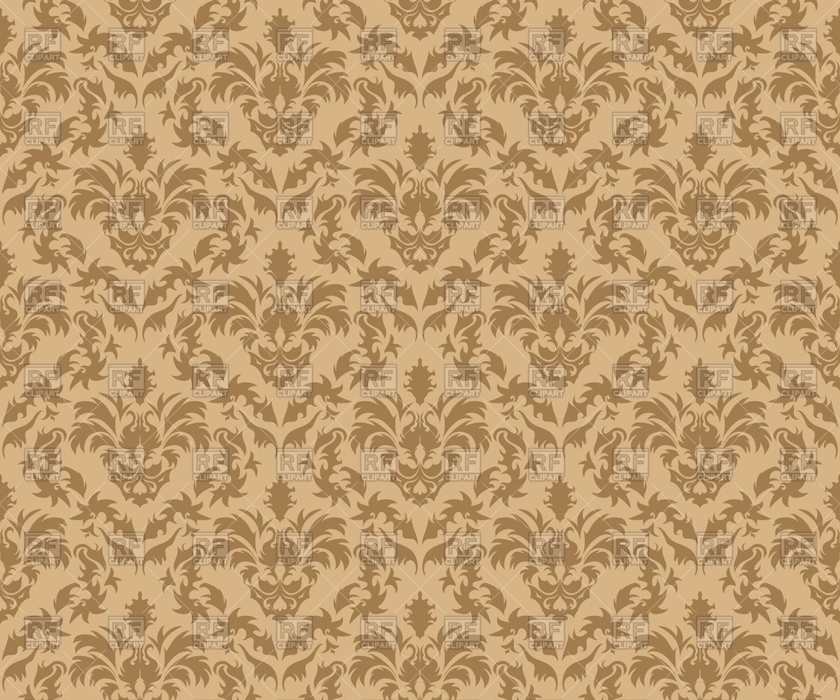 Damask Seamless Brown Pattern 1200x1000 Damask Seamless Brown Pattern