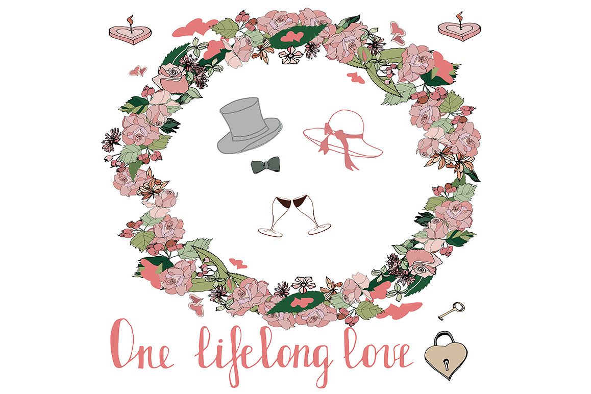 1158x772 Vintage Wedding Invitation