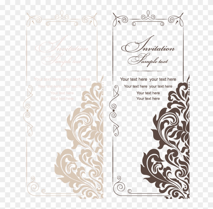 840x826 And Style Vintage Wedding Invitations American Vector