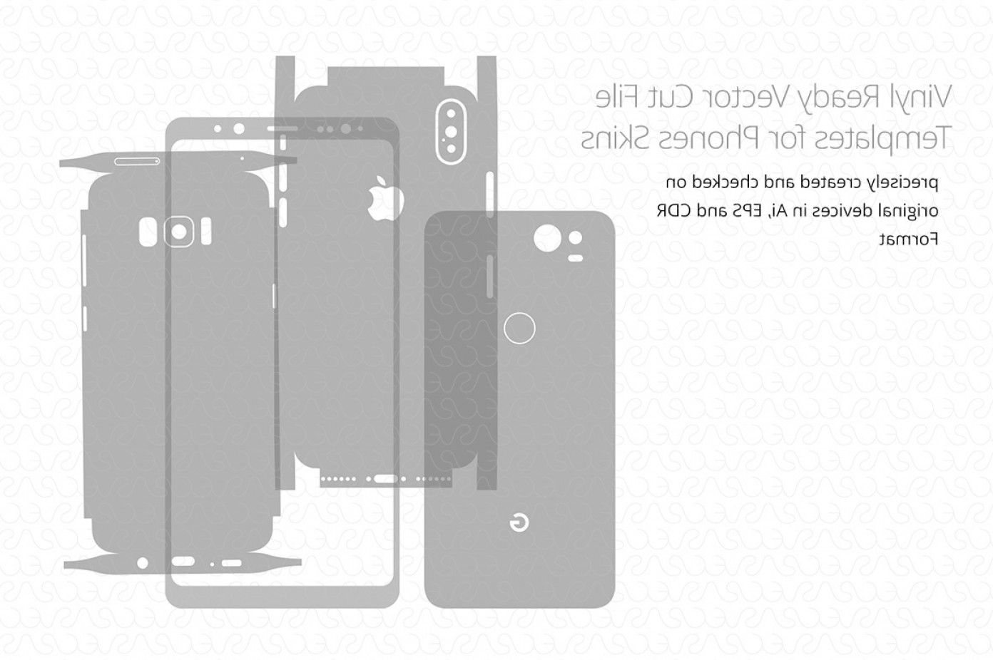 1392x926 Vinyl Ready Vector Template For Phones Skins Soidergi