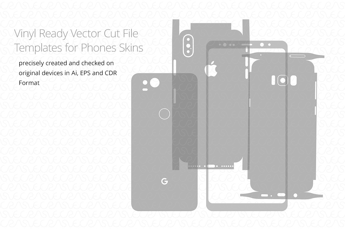 1160x772 Vinyl Ready Vector Template For Phones Skins On Behance