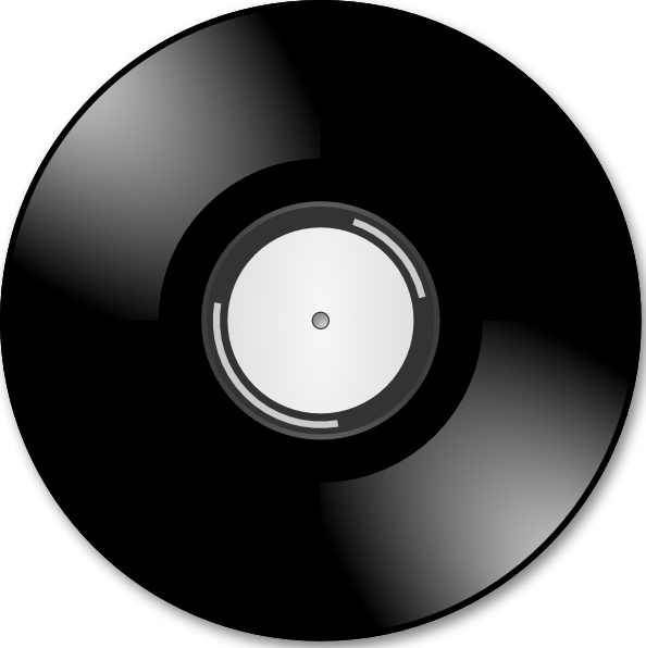594x596 Vinyl Disc Record Clip Art Free Vector In Open Office Drawing