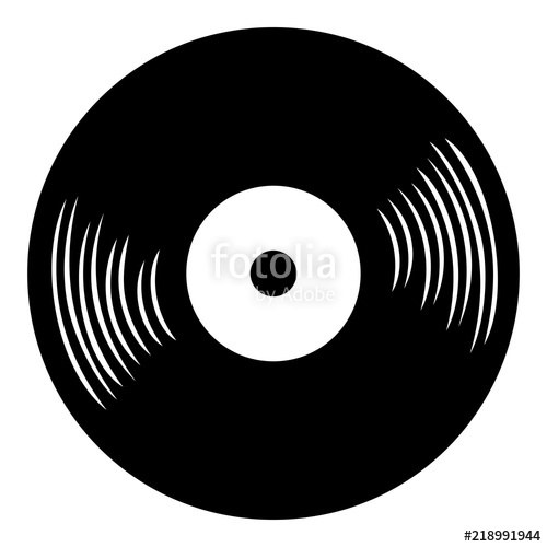 Vinyl Record Vector at Vectorified.com | Collection of Vinyl Record ...