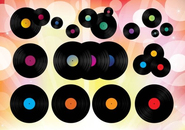 Vinyl Record Vector Free