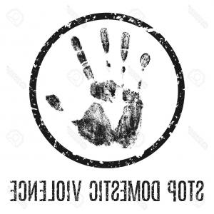 300x300 Stop Violence Against Women Propaganda Banner Vector Clipart