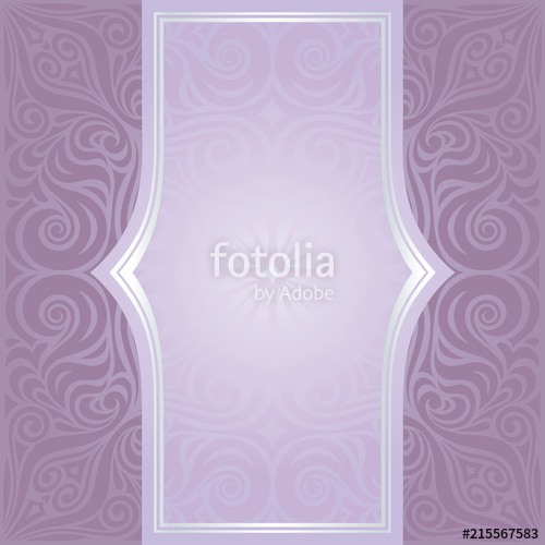 500x500 Floral Wedding Violet Vector Holiday Background Trendy Fashion